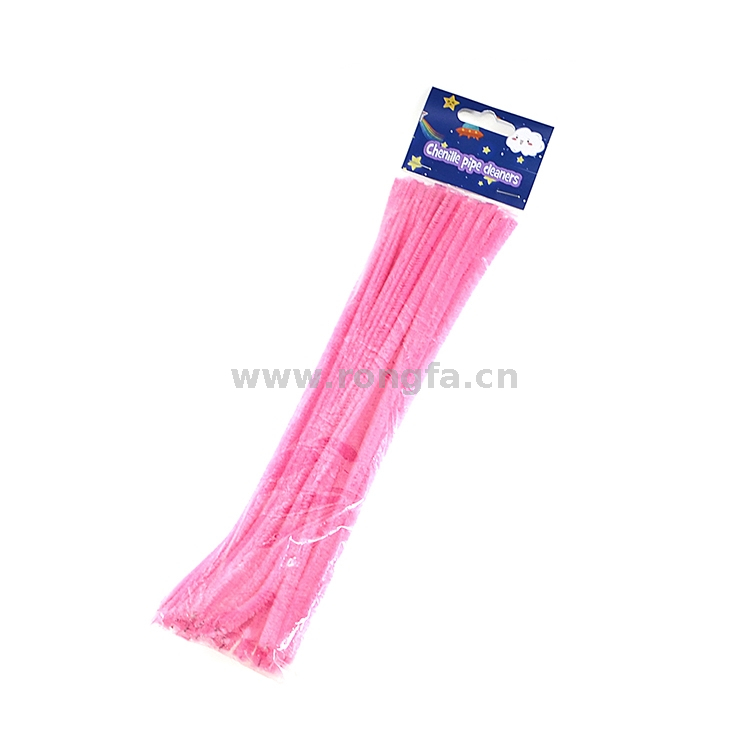 Colorful Pipe Cleaners Chenille Stems Single Colors 30pcs