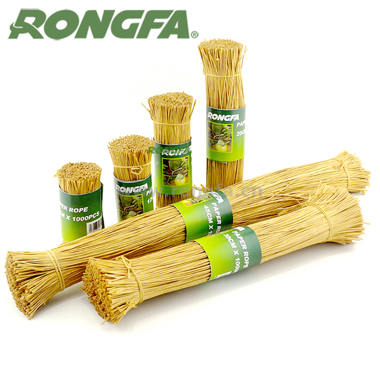 Pre-cut Biodegradable Natural Paper Bind twines Rope