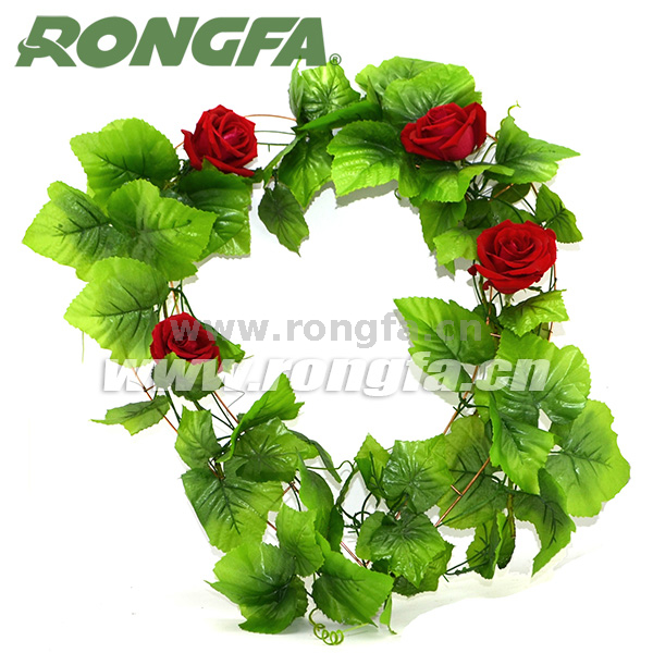 Flower Floral Iron Wire Metallic Frame