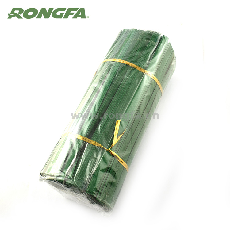 Biodegradable Double Wire Green Paper Bind Wire Twist Ties