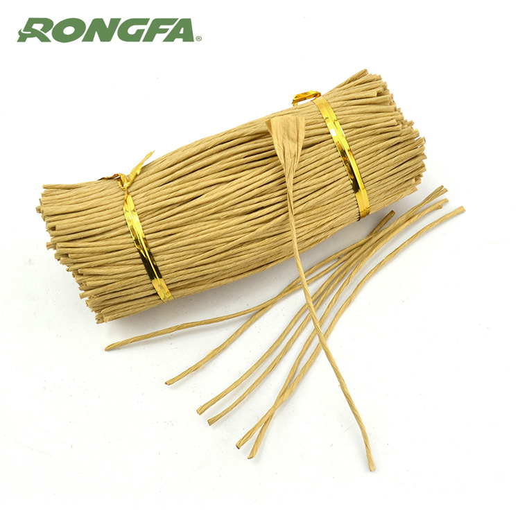 Biodegradable Natural Paper twist ties Garden Bind Wire