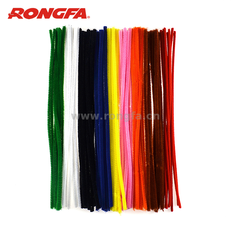 Colorful Pipe Cleaners Chenille Stems 9 Colors Assorted 100pcs