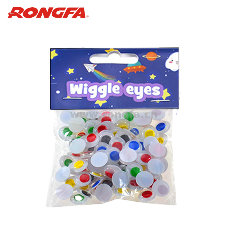 Wiggly Eyes 4 colors pupil Mixed 50 PCS PACK Moving Eyes