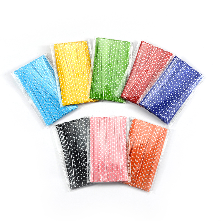Small Packing Printed Plastic Twist Ties