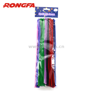 Colorful Pipe Cleaners Chenille Stems 7 colors assorted 100pcs