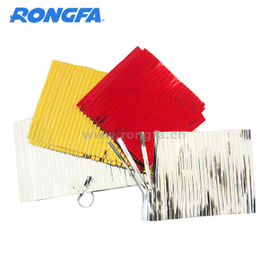 Metallic Twist Ties on Gang