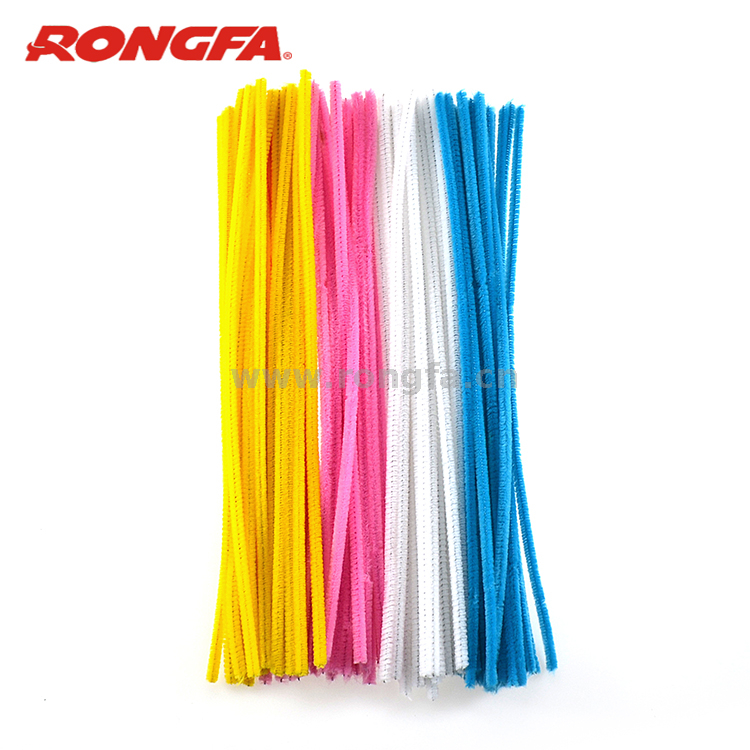 Colorful Pipe Cleaners Chenille Stems 4 colors assorted 100pcs